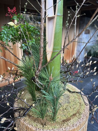 花器の込藁イメージ