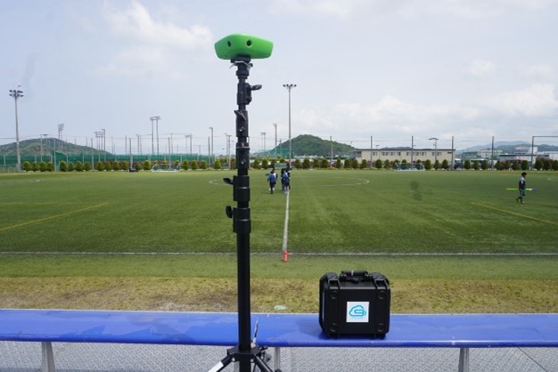 スポーツ×テクノロジーの融合を実現する株式会社Cloud９、AIカメラ