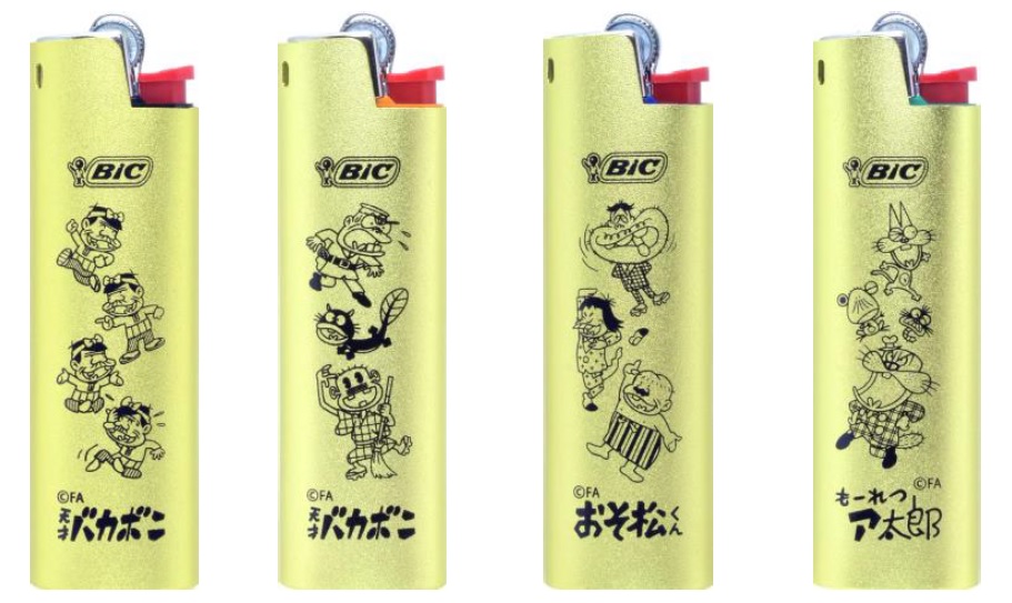 BICジャパン、ゴールドに輝く特別デザインのケース付ライター「BIC J23