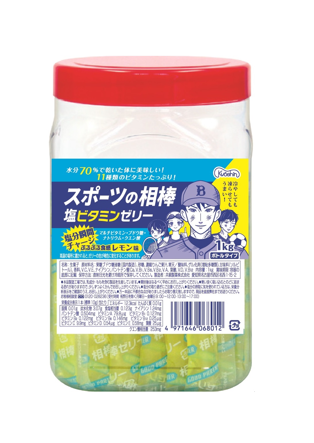 新発売 熱中症予防に最適な塩ビタミンゼリー 現場の相棒 からスポーツ愛好家向けの新ラベル スポーツの相棒 が登場 パレックス株式会社のプレスリリース 新発売 熱中症予防に最適な塩ビタミンゼリー 現場の相棒 からスポーツ愛好家向けの新ラベル スポーツの相棒 が登場 パレックス株式会社のプレスリリース