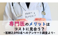 <医師2,090名調査>医師の8割が持つ専門医資格、なぜ過半数が「割に合わない」と感じるのか?取得・維持の負担、診療科による価値観の差が浮き彫りに