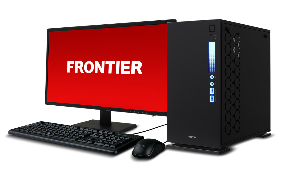 デスクトップパソコン FRONTIER ＋ モニター - デスクトップパソコン