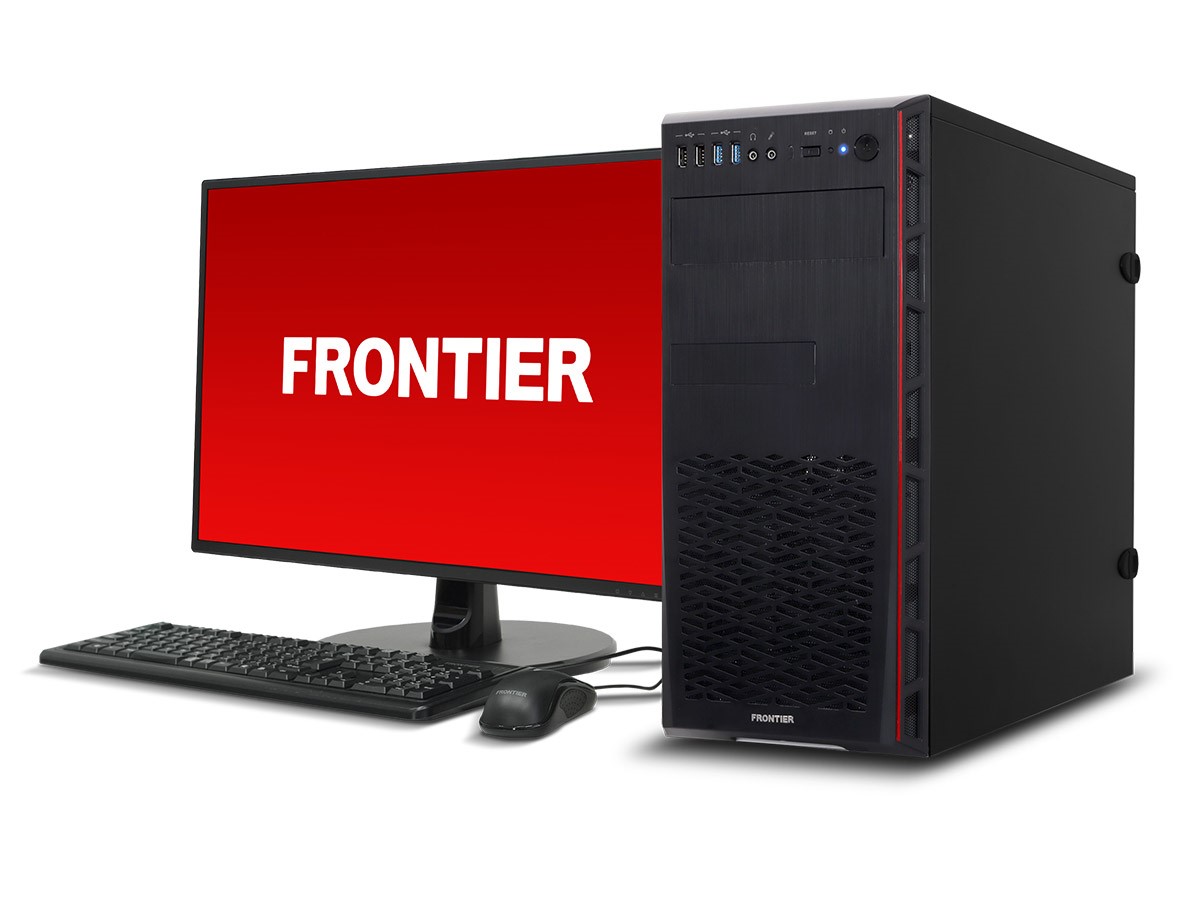 FRONTIER】 AMD Radeon RX 6600搭載 ゲーミングPC 3機種を発売