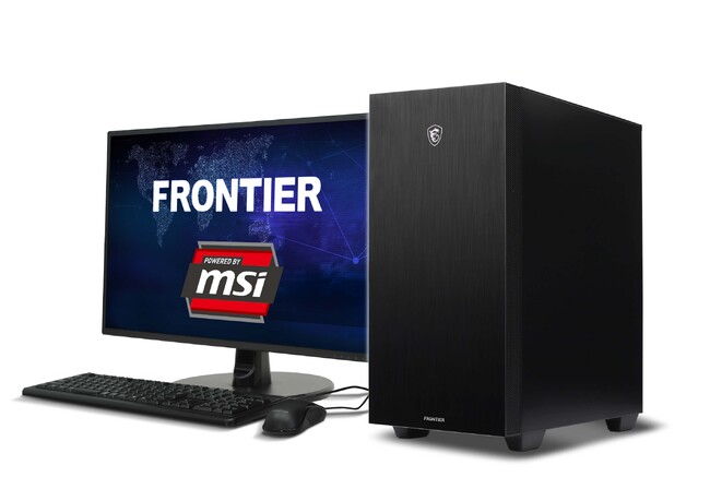 デスクトップパソコン FRONTIER モニター