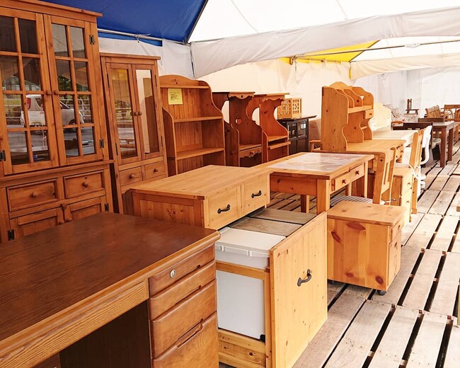 前回の亀田屋 家具と雑貨のアウトレットセールの様子