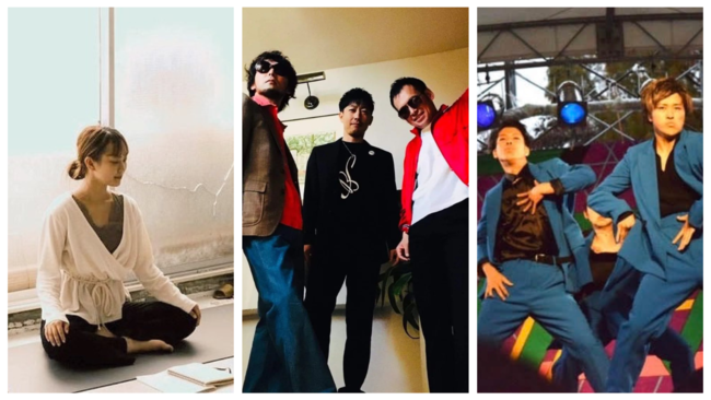 ヨガ教室、ライブ演奏、ダンスなど多彩な顔ぶれが揃います。