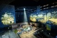 JR京都駅ビル東広場に、京都の四季をめぐる幻想的な光のアートが初登場!