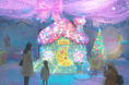 ネイキッド×サンリオピューロランド、キキ&ララ50周年記念のクリスマス特別演出