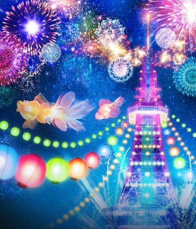 日本初 リアル と バーチャル が融合した夜景と遊ぶ夏祭り 株式会社ネイキッドのプレスリリース