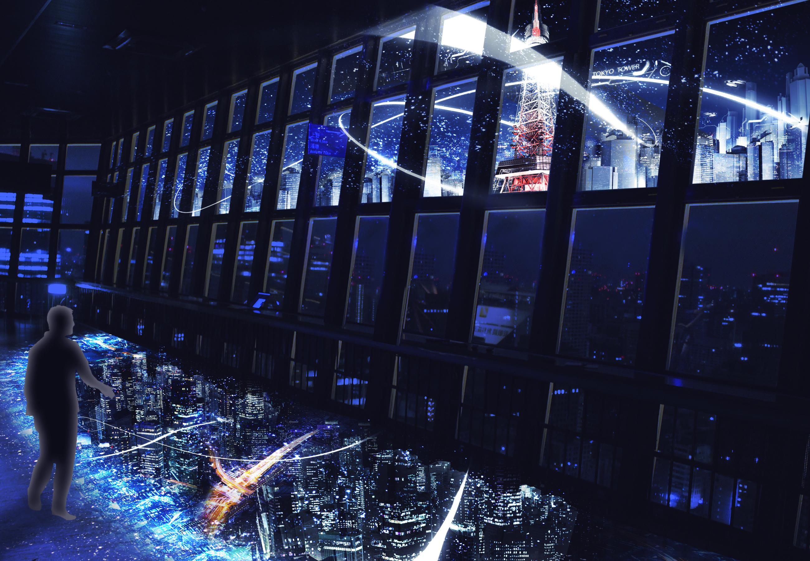 東京タワー ネイキッド 大展望台を近未来空間に 株式会社ネイキッドのプレスリリース