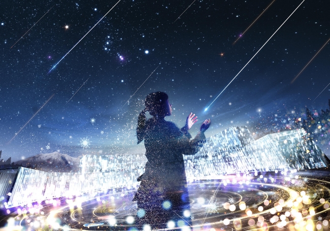 日本一の星空の村 阿智村 ネイキッド 日本一の星空と雪とマッピングが織りなす自然のイルミネーション 企業リリース 日刊工業新聞 電子版
