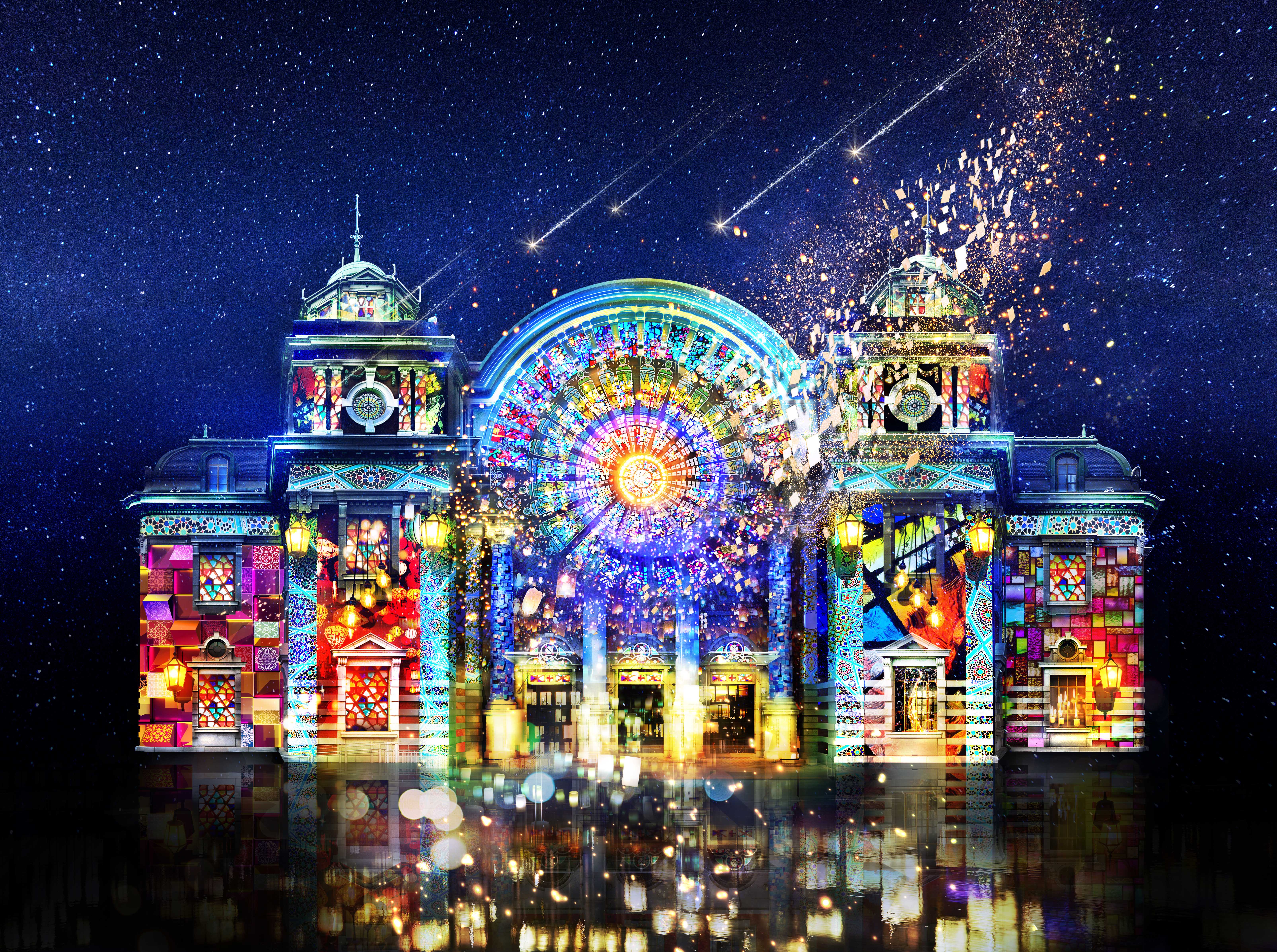 Osaka光のルネサンス 中央公会堂プロジェクションマッピング 再び 株式会社ネイキッドのプレスリリース