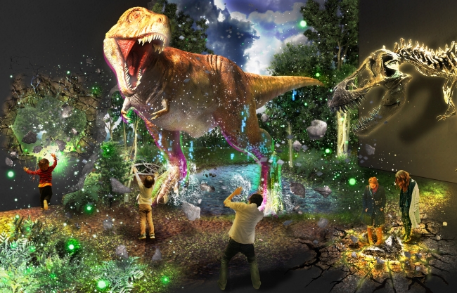恐竜復元画：月本佳代美