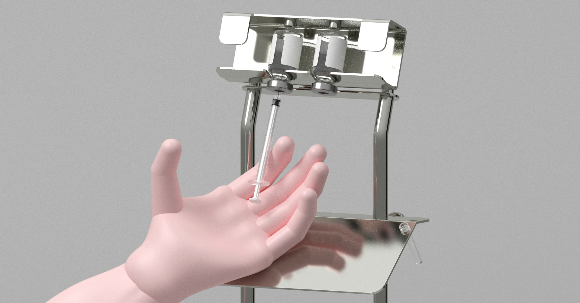 ワクチン充填の効率化 クイックフィラー フレックス 開発 三田理化メディカルのプレスリリース