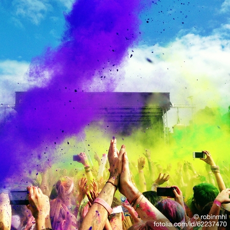 color your run