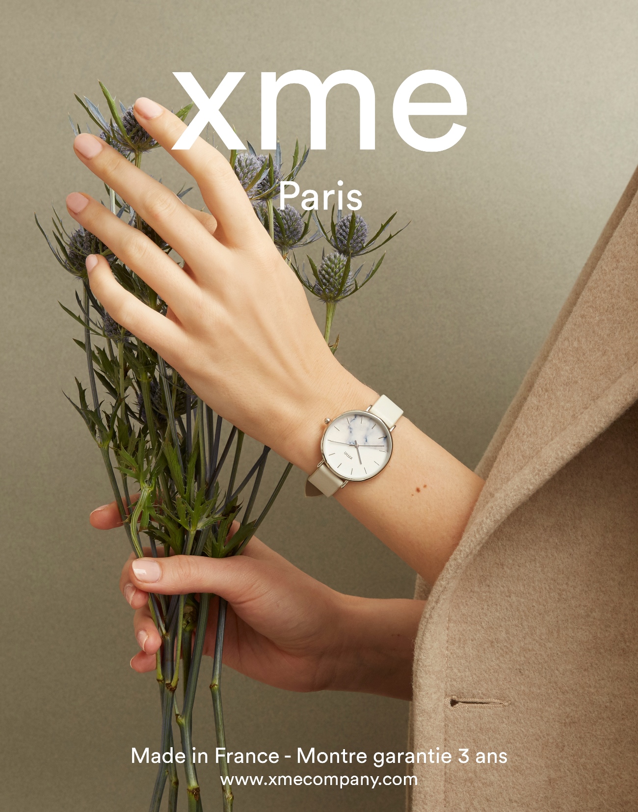 フランスの腕時計ブランド「ＸＭＥ」(エックスミー)から、花の名が付い