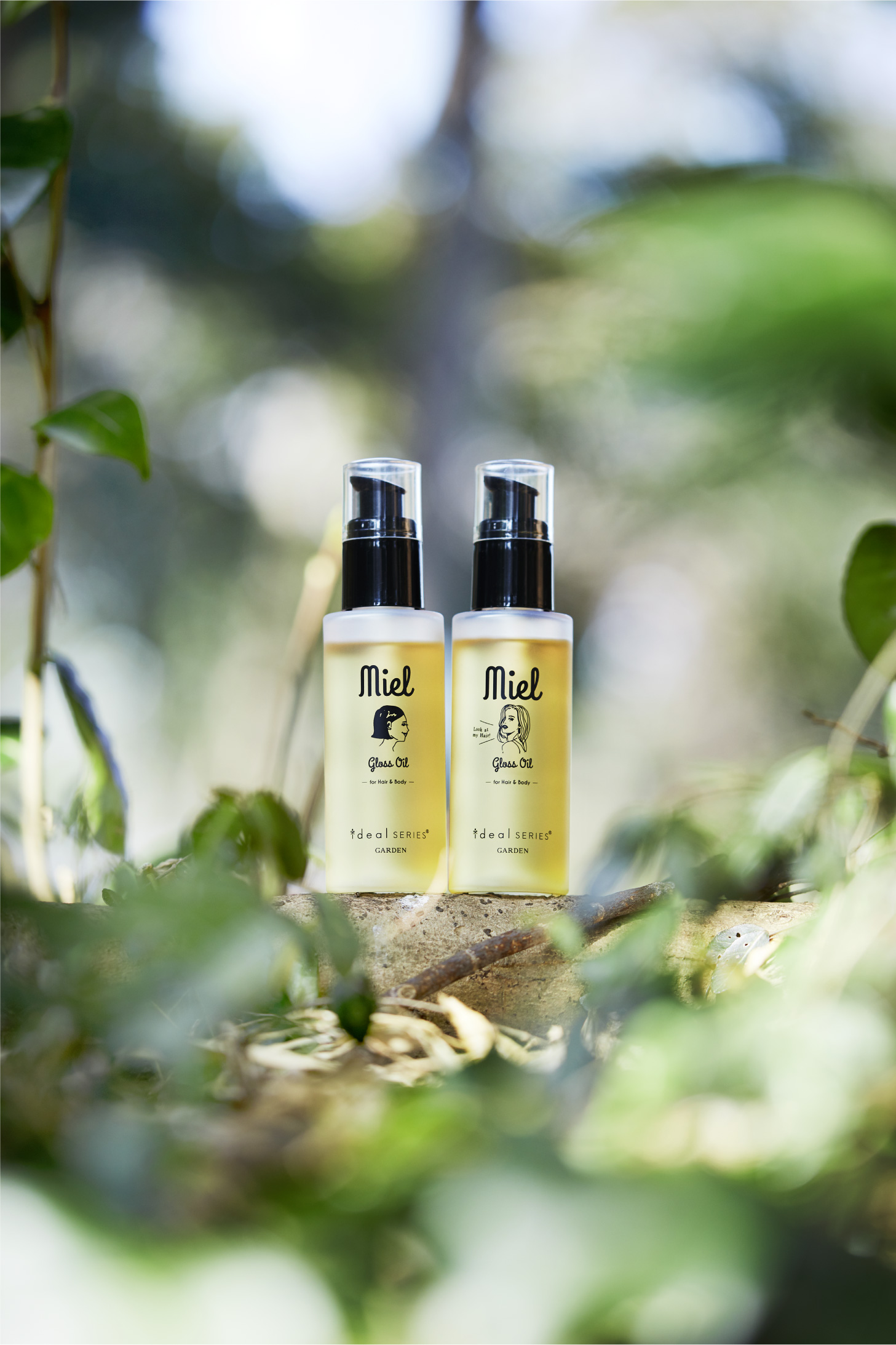 即納大特価】 イデアルシリーズ miel premium ヘアオイル 78ml