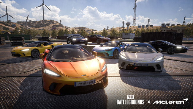 Pubg スーパーカーブランド Mclaren とコラボ Pr S Tokyo