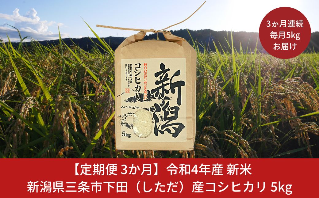 新潟県三条市 ふるさと納税】令和4年産新米をふるさと納税の定期便で｜三条市のプレスリリース