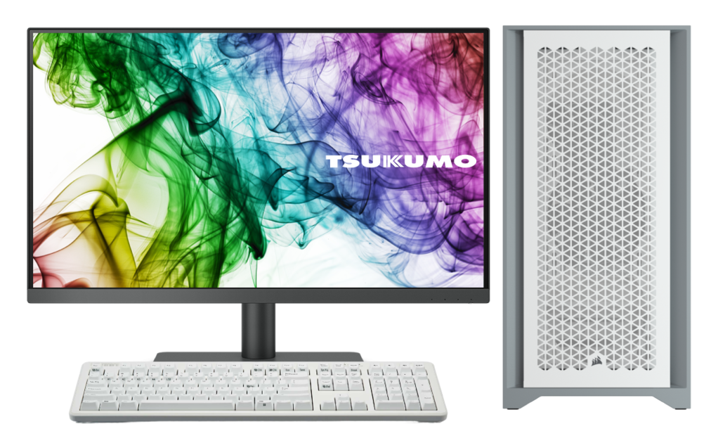 Tsukumo クリエイターpcのラインナップに白色のケースを採用したハイグレードモデルを発売 株式会社 ヤマダホールディングスのプレスリリース