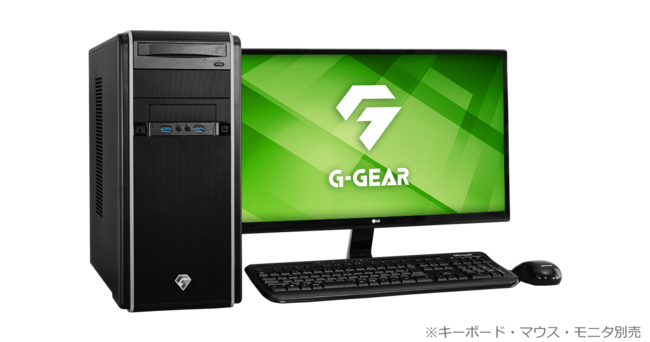 TSUKUMO】G-GEAR、NVIDIA GeForce RTX 4070を搭載したゲーミングPCの新