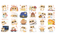 “ヤマダゲーム”マスコットキャラクター秋を感じる「のりまゆ」LINE スタンプ第2弾 発売!