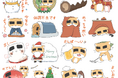 “ヤマダゲーム” マスコットキャラクター 冬を感じる「のりまゆ」LINEスタンプ第3弾 発売!