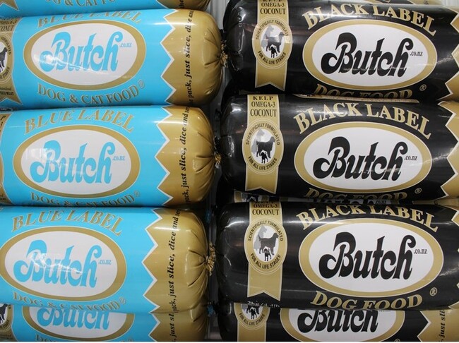 ニュージーランド産の最高等級の原材料だけを使用した無添加フード「Butch（ブッチ）」