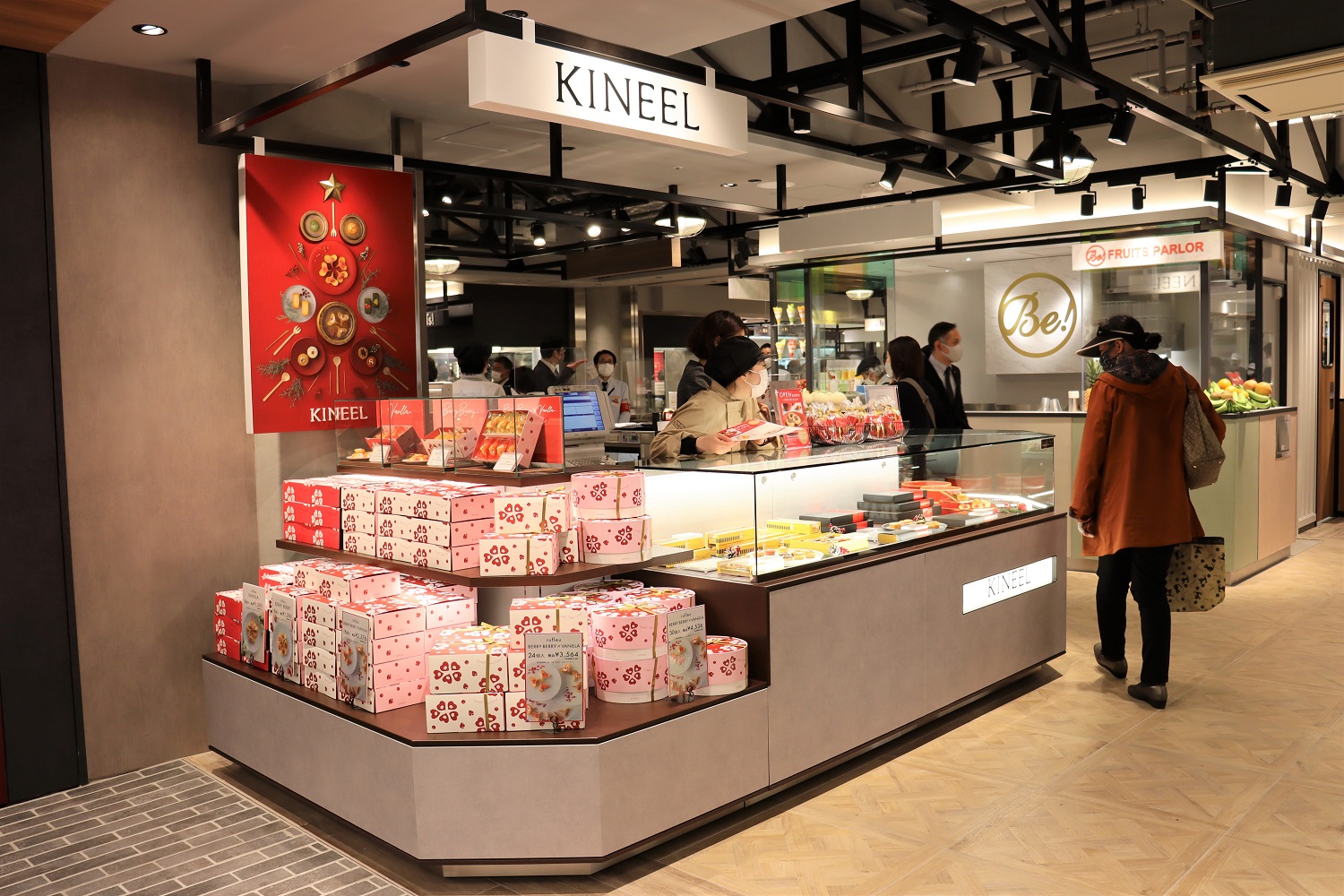 京都洋菓子工房kineel 関東初の常設店12 11に横浜髙島屋増床エリアにオープン おうちクリスマス向け横浜限定商品も新発売 株式会社 鼓月のプレスリリース