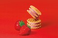 【京菓子處 鼓月】阪急百貨店限定の新商品「姫千寿せんべい かさね あまおう苺」を7月1日から販売開始