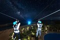 【シェラトン沖縄サンマリーナリゾート】沖縄の夜に海を駆け抜ける、新感覚体験へ。日本唯一である全長250ｍの海越えジップラインにて、期間限定「ナイトジップライン」を開催