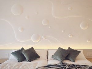 漆喰アートの壁 漆喰アートの壁