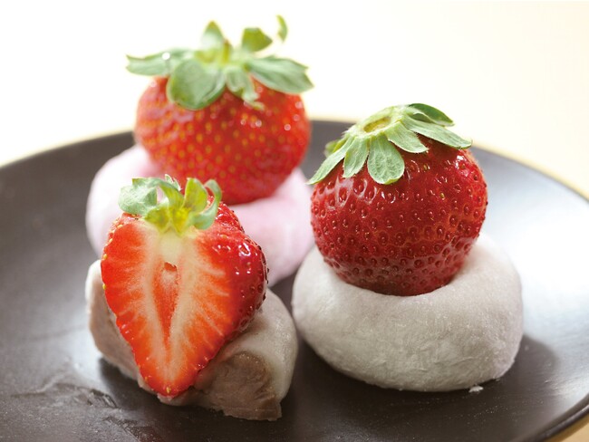 大いちご大福 1個 540円／旬果瞬菓 共楽堂