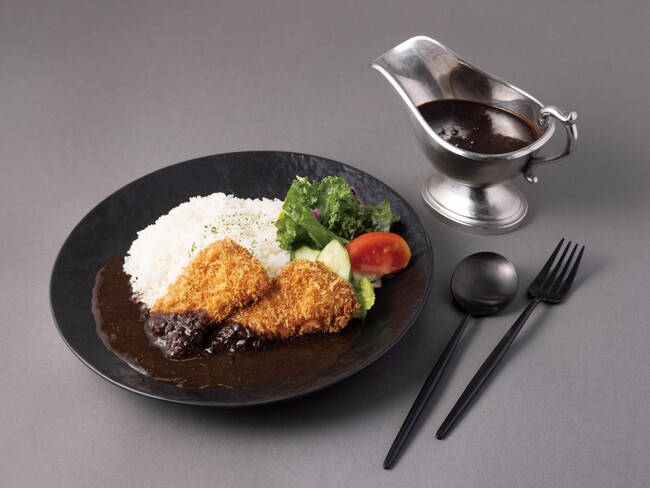 ヒレカツ黒カレー　1皿　1,380円（イートイン）／洋食や 三代目 たいめいけん