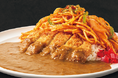 カツカレーの上にナポリタン!?2人前の大ボリューム「禁断!夢のカツナポ」カレーハウス リオ高田馬場店限定で10月10日(金)発売!