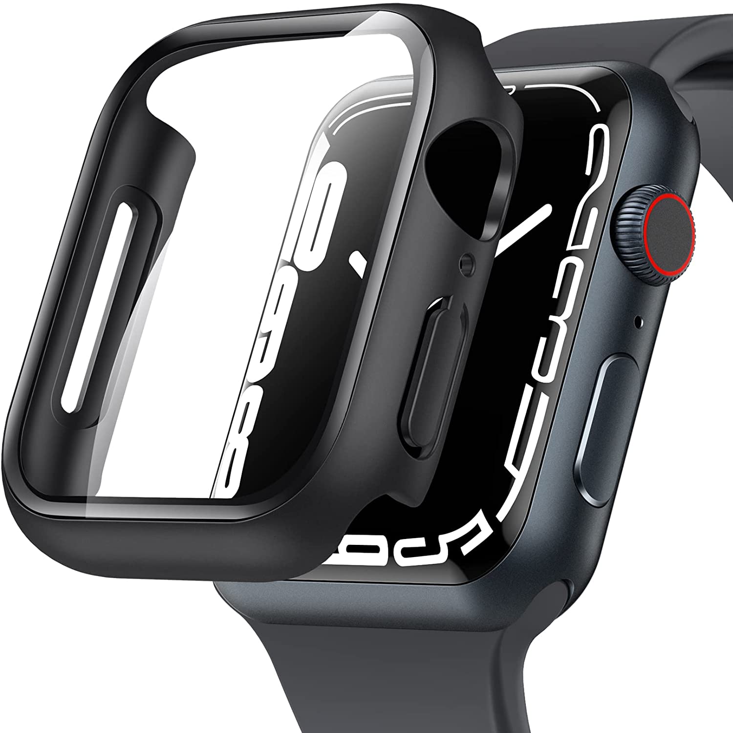 気質アップ】 Apple Watch アップルウォッチ用 ガラスフィルム 44㎜ econet.bi