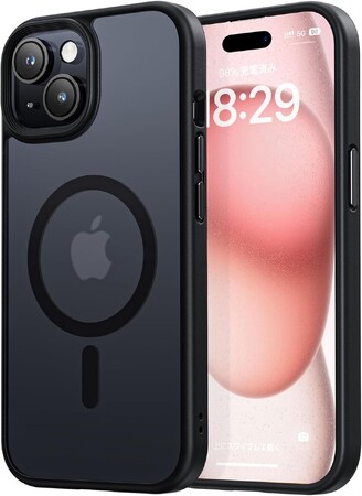 iPhone 15 用黒羽シリーズケース