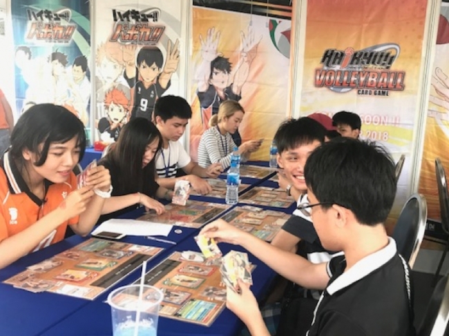 Tcg ハイキュー バレーボールカードゲーム ベトナム語版体験会を Natsu Matsuri にて開催 株式会社ウェッジホールディングスのプレスリリース
