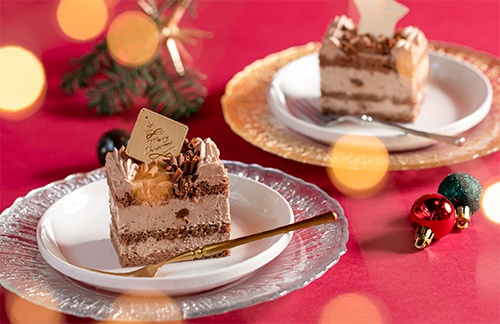 チョコレートクリスマスケーキ