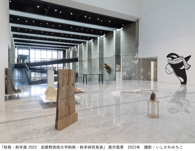 図版8. 「助教・助手展2022 武蔵野美術大学助教・助手研究発表」展示風景 2022年 撮影:いしかわみちこ 図版8. 「助教・助手展2022 武蔵野美術大学助教・助手研究発表」展示風景 2022年 撮影:いしかわみちこ