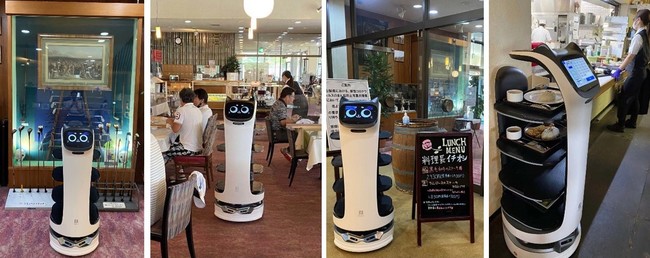 SGST、シャトレーゼのゴルフ場にサービスロボット「BellaBot」を導入