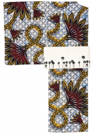 ＜スーパー セブン ＞仕立上りゆかた　29,160円（綿100％）半巾帯　9,936円（綿100％）