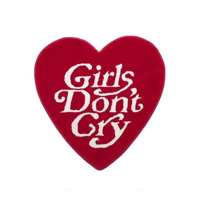 Girls Don't Cry ハートクッション クッション レッド GDC - 小物