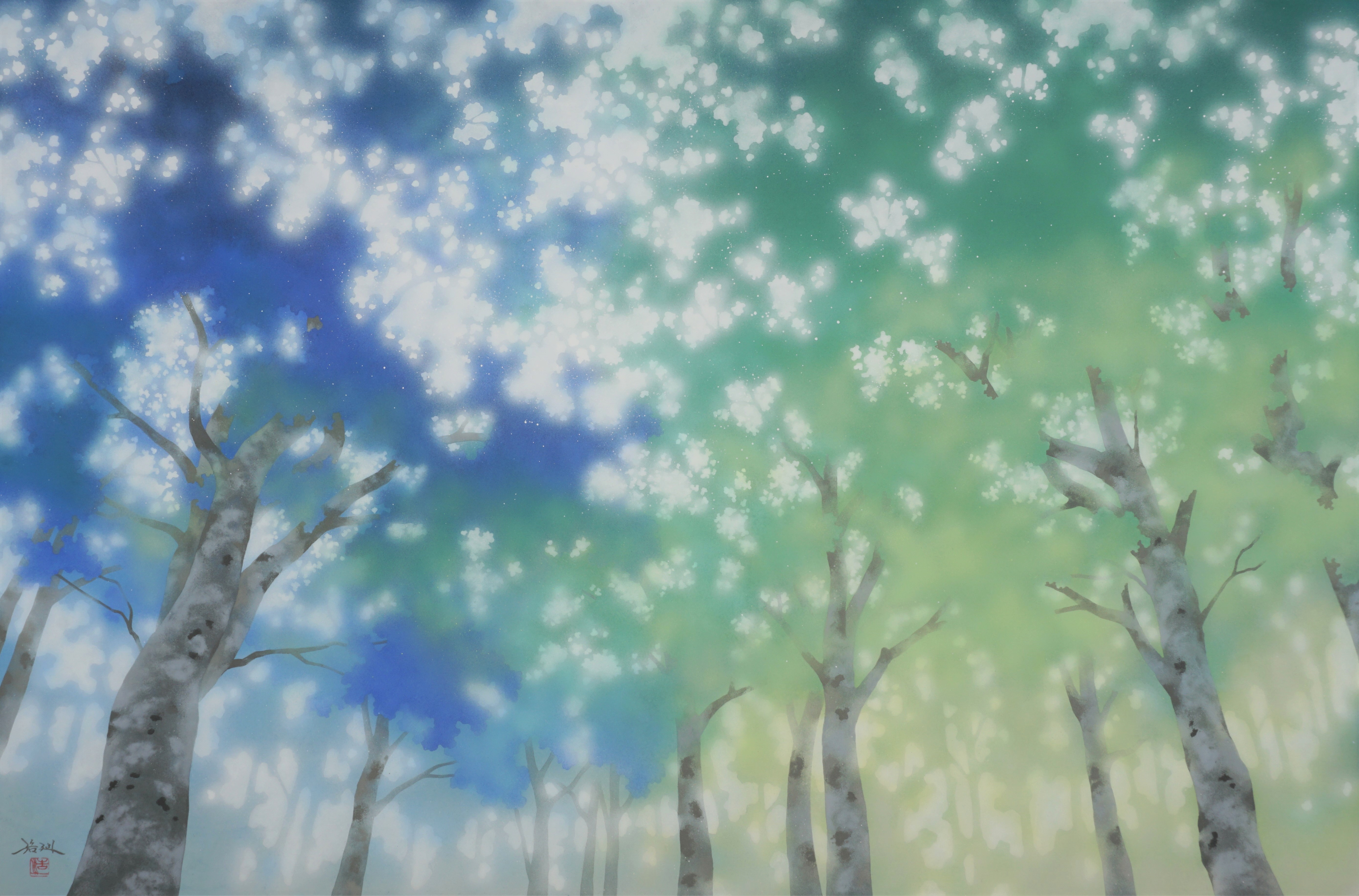 精彩を放つ自然美を描いた作品余点を一堂に 日本橋三越本店で4月28日より 髙橋浩規 日本画展ーこもれびの中でー を開催 株式会社 三越伊勢丹ホールディングスのプレスリリース