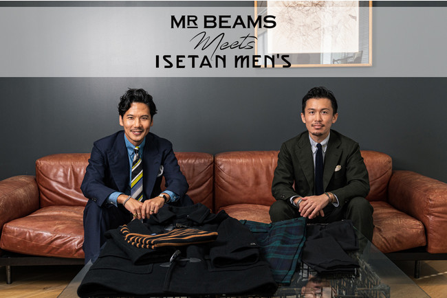 左から、BEAMS F バイヤー 西口修平氏、ISETAN MEN’S スーパーバイザー 稲葉智大