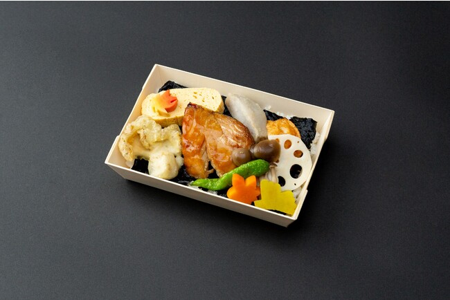 〈京料理 美濃吉〉 銀だら照焼きのり弁1,944円(1折) 12月7日(水)~20日(火) 各日10点限り 〈京料理 美濃吉〉 銀だら照焼きのり弁1,944円(1折) 12月7日(水)~20日(火) 各日10点限り