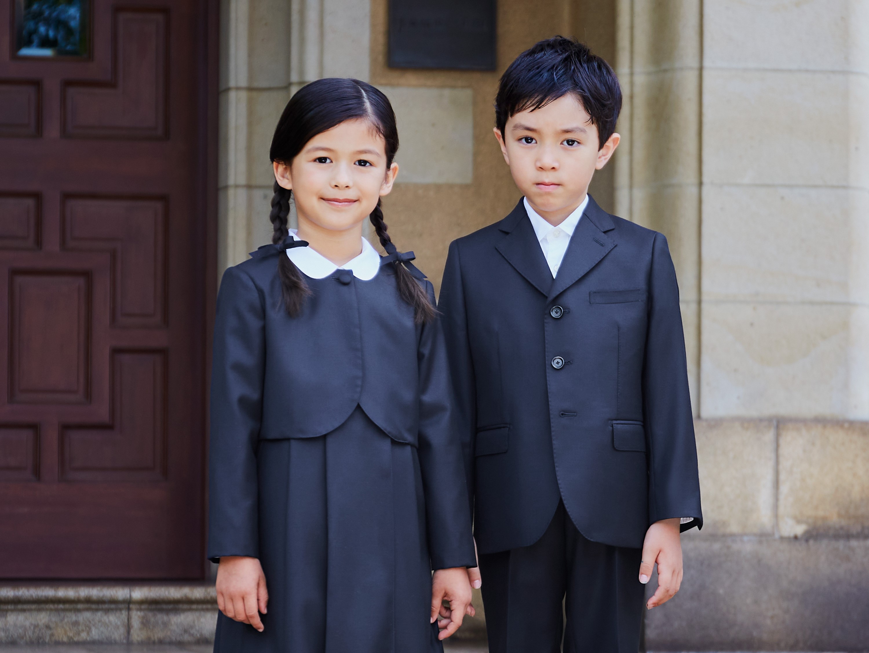 銀座でそろえる家族服】入学式、卒園式やお受験準備に！印象格上げ