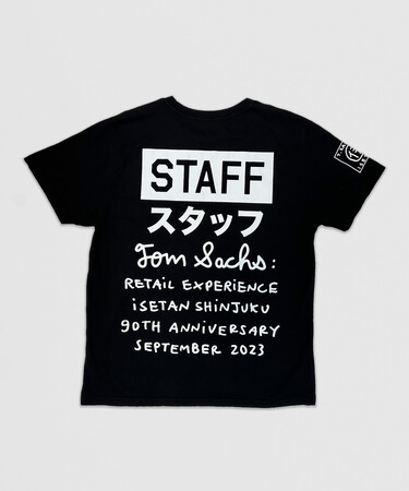 (C)Tom Sachs　　 Isetan Staff T Shirt