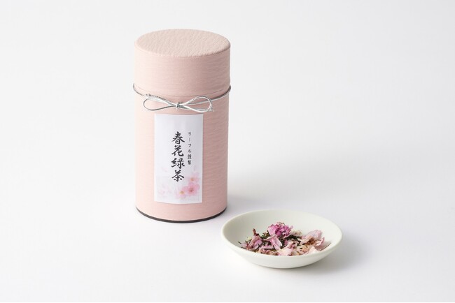 銀座三越限定＜リーフルダージリンハウス＞春花緑茶 100点限り 2,484円　(80g／リーフタイプ／日本製)　本館地下2階 GINZA ティー