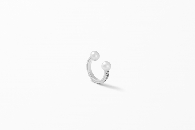 Comfy Ear Cuff（White Gold,White Dia,White EPO）￥61,560